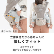 立体構造だから優しくフィット